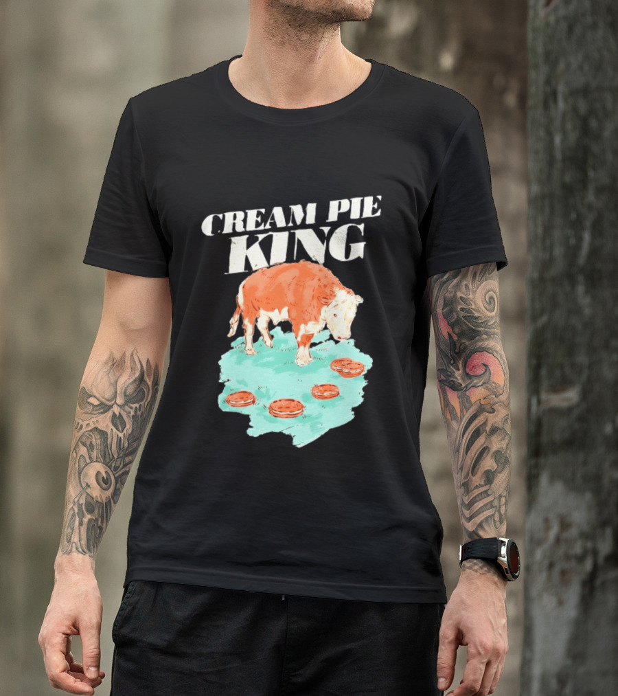 Cream Pie King Rufus The Bull T-Shirt
