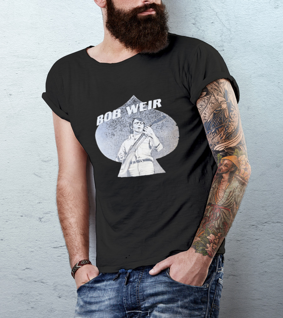Bob Weir Spade Guitar Solo Band T-Shirt