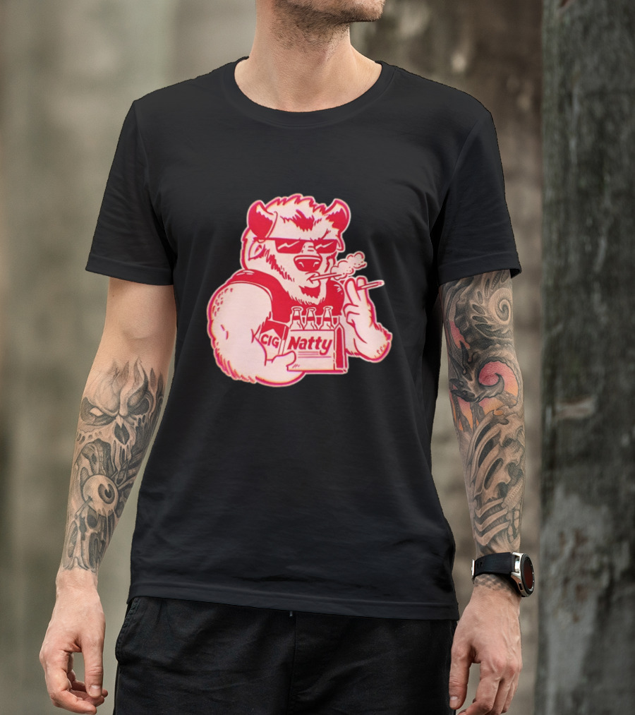 Coach Cignetti Indiana Hoosiers Football Bison Smoking CIG Natty T-Shirt