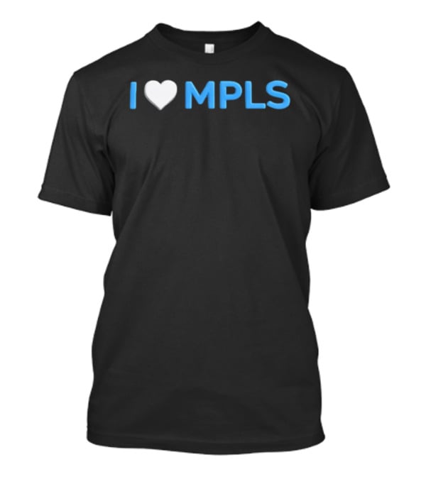 I Love MPLS Heart Minneapolis T-Shirt
