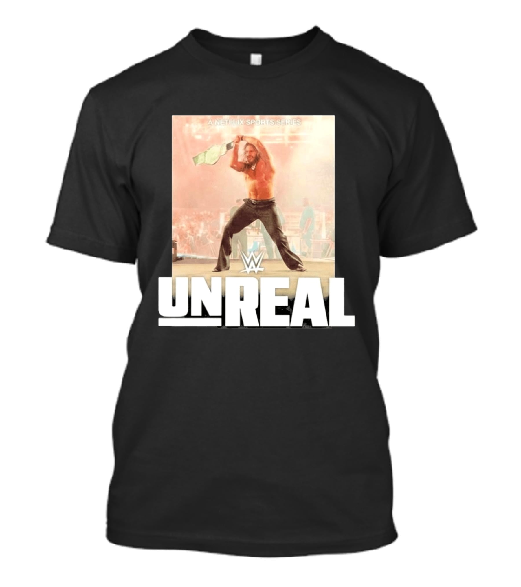 A Netflix Sports Series WWE Seth Rollins Unreal Championship Moment T-Shirt