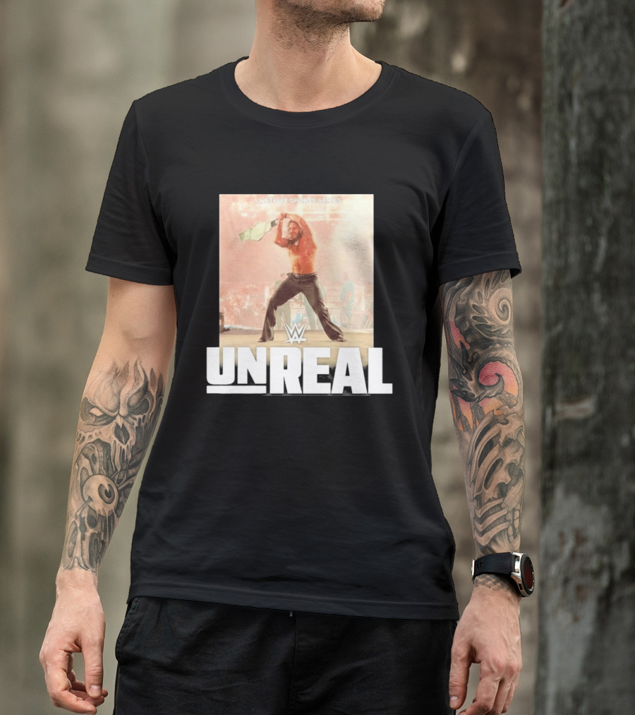 A Netflix Sports Series WWE Seth Rollins Unreal Championship Moment T-Shirt