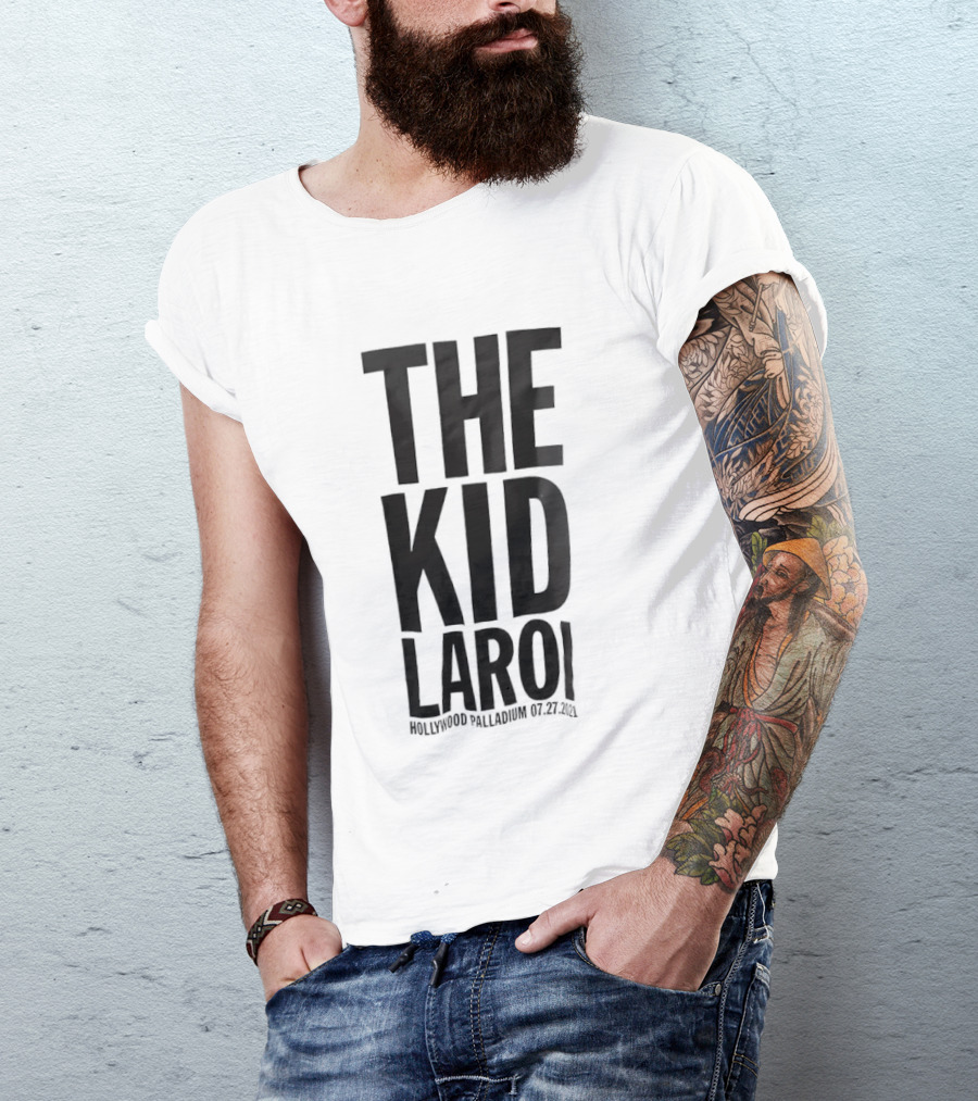The Kid Laroi Hollywood Palladium 2021 Tour Fan Merchandise T-Shirt