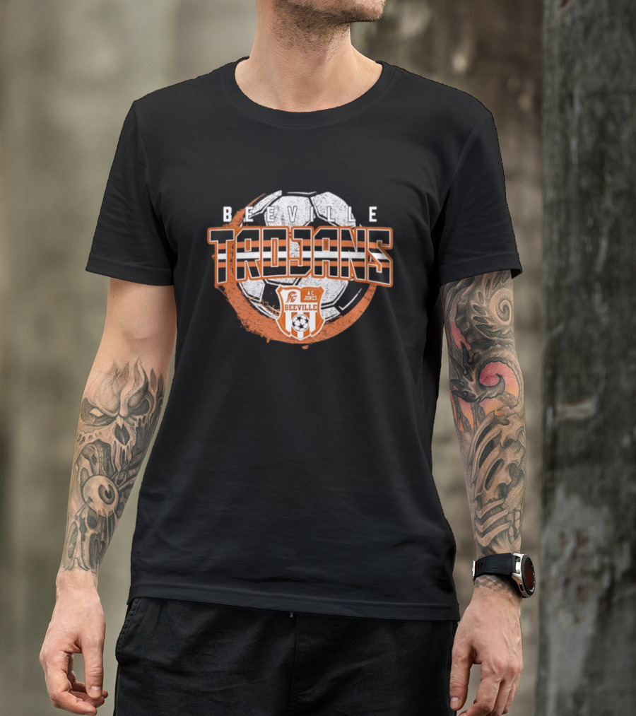 Beeville Trojans AC Jones Soccer Team T-Shirt