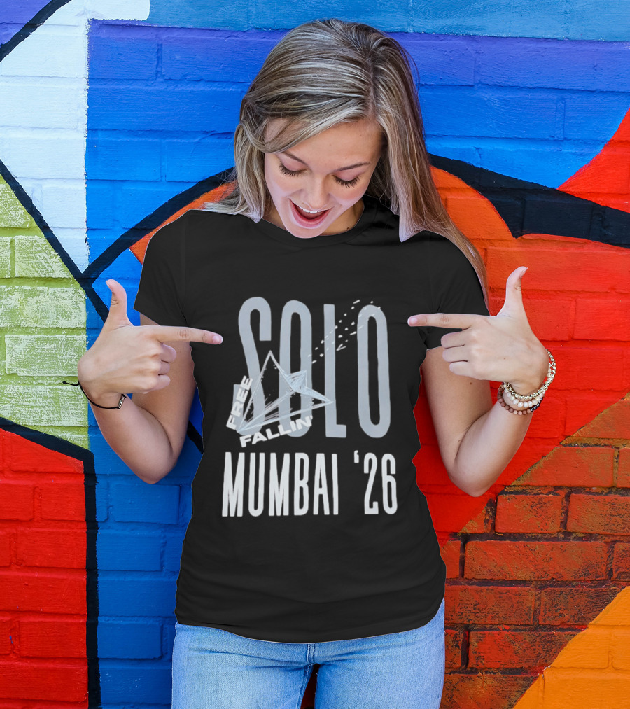 Solo Free Fallin' Mumbai '26 Adventure T-Shirt