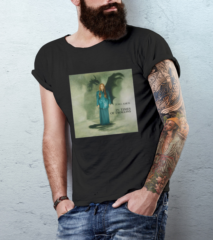 Tori Amos In Times Of Dragons US Tour 2026 Shadowed Dragon T-Shirt
