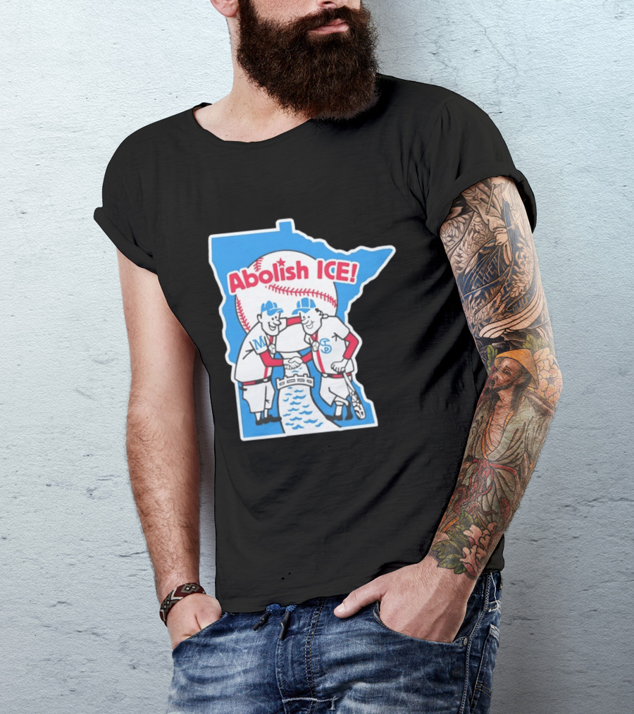 Abolish ICE Twins T-Shirt