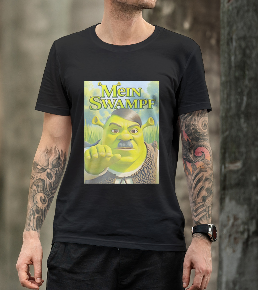 Shrek Mein Swampf Meme Ogre Mashup T-Shirt