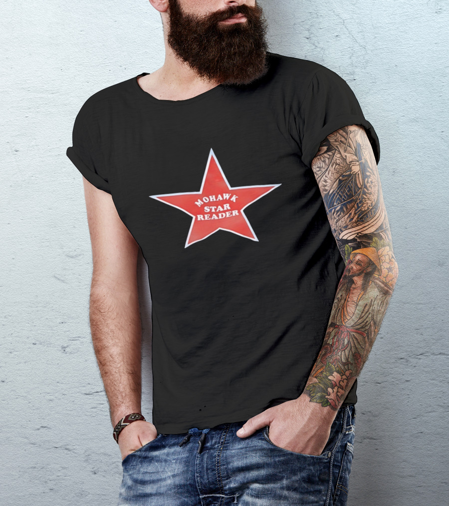 Mohawk Star Reader Red Star T-Shirt