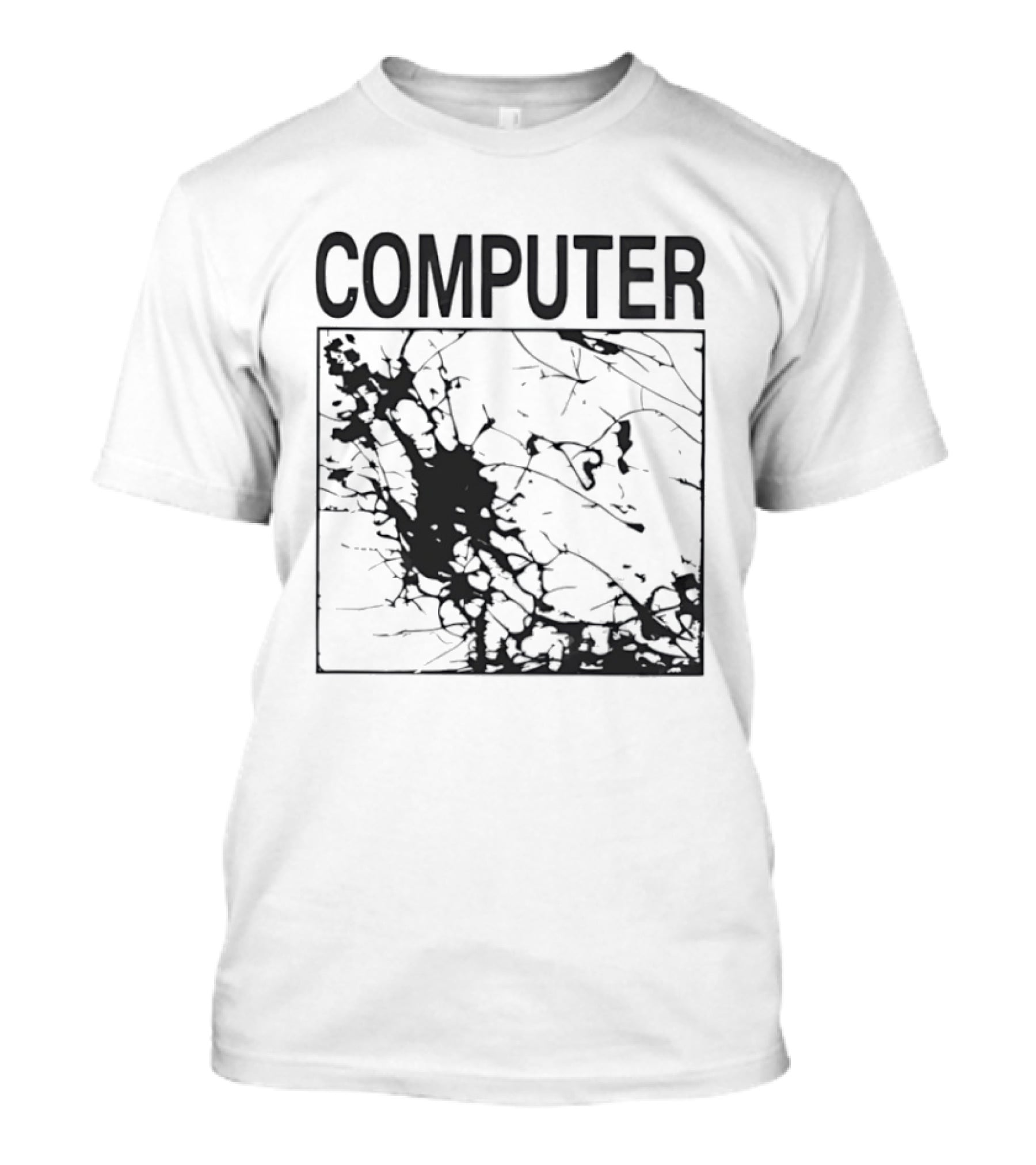 COMPUTER Gamer Gaming Splatter T-Shirt