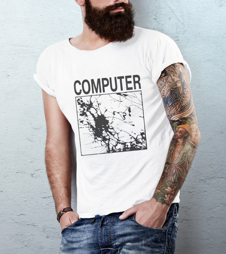 COMPUTER Gamer Gaming Splatter T-Shirt