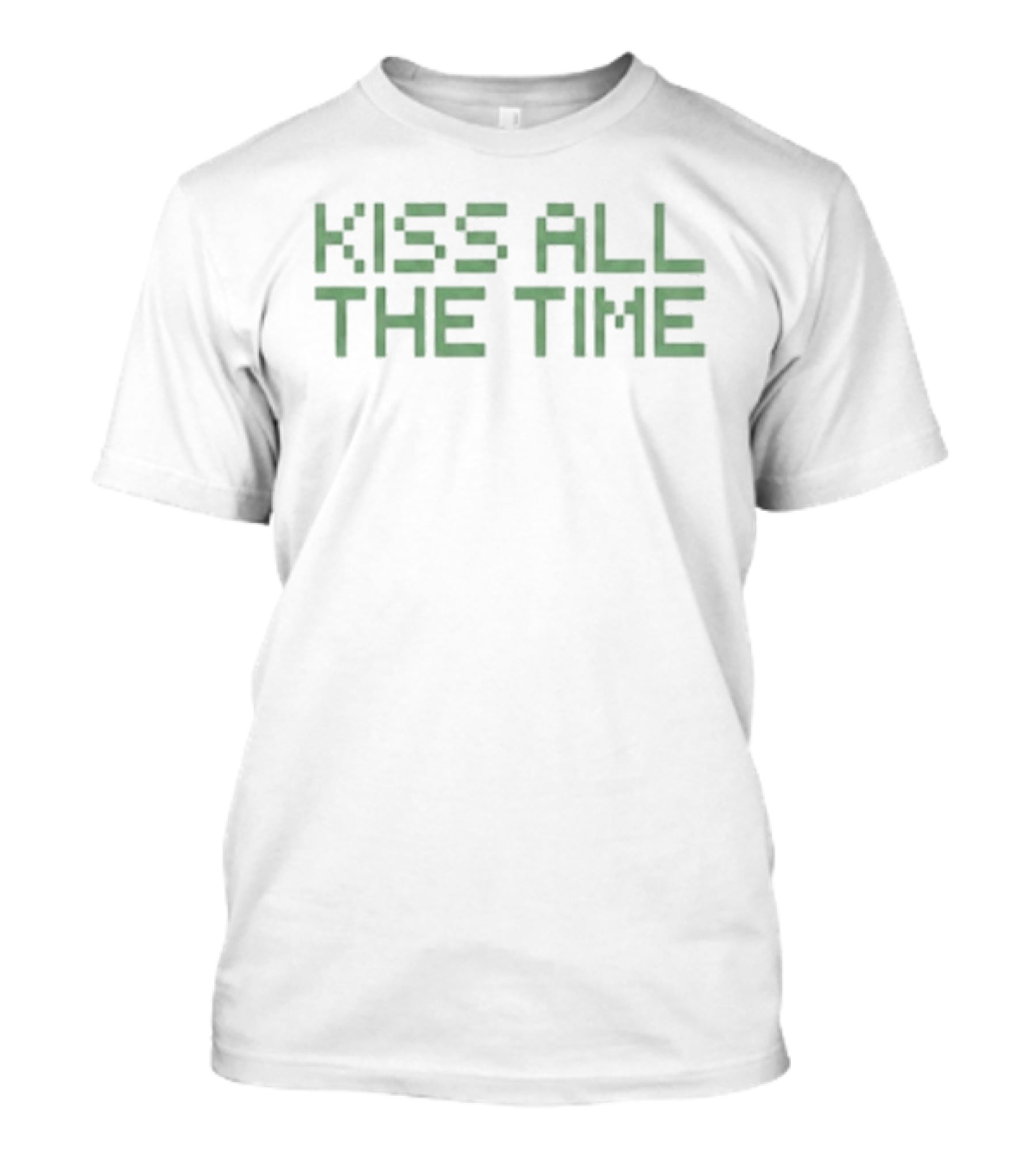 Kiss All The Time Neon T-Shirt