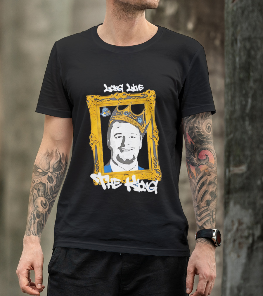 Roanoke Rail Yard Dawgs Long Live The King Sports Fan Gear T-Shirt