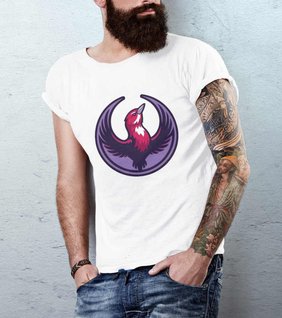 New Hampshire Purple Finch Resistance Bird T-Shirt