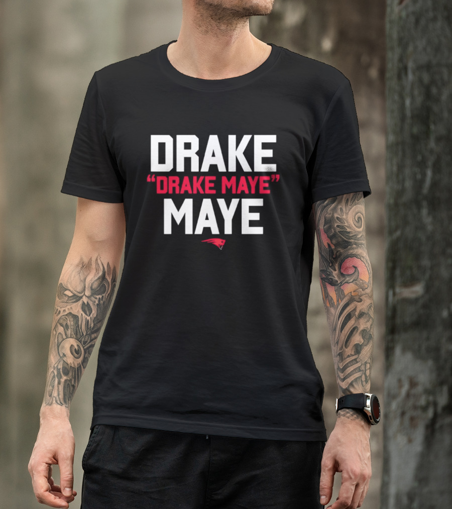 Drake Maye New England Patriots Football MVP T-Shirt