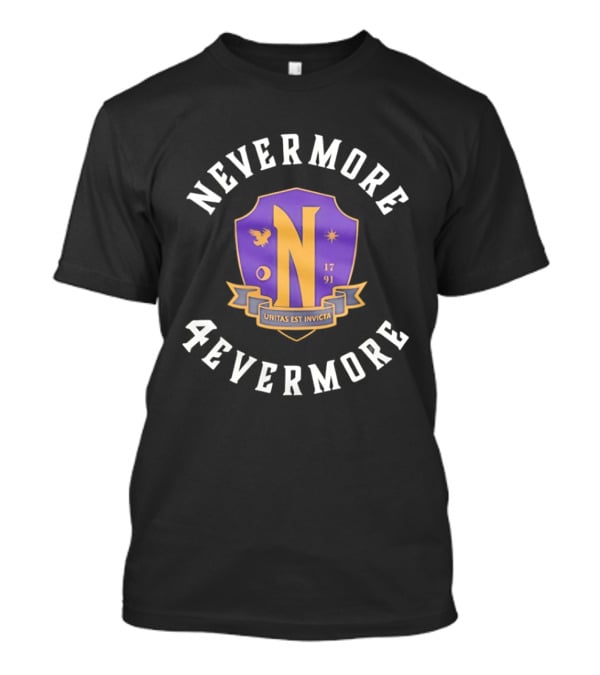 Wednesday Nevermore 4evermore 1791 Utina Nex Invicta T-Shirt