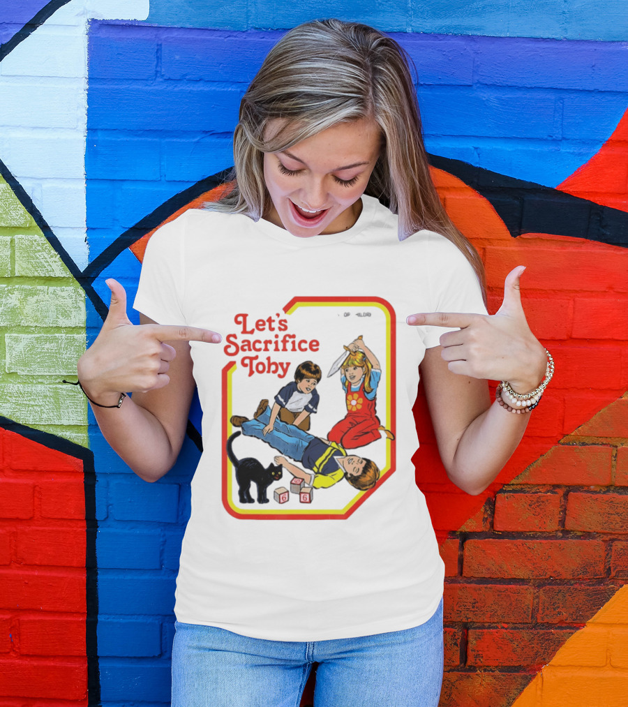Let's Sacrifice Toby Steven Rhodes Retro Game T-Shirt