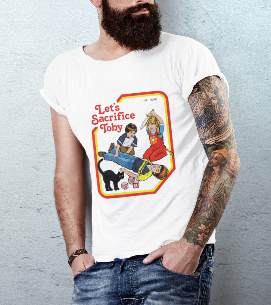 Let's Sacrifice Toby Steven Rhodes Retro Game T-Shirt