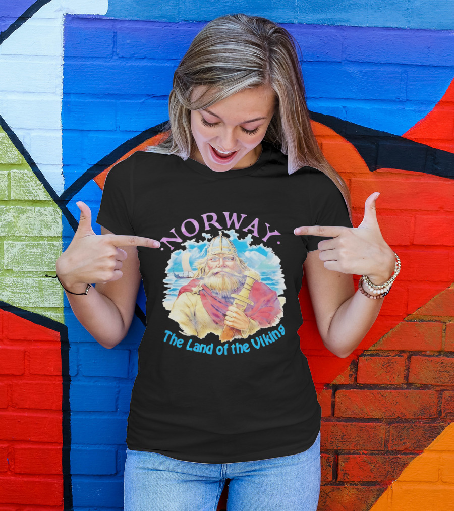 Norway The Land Of The Viking Warrior Adventure Ocean Voyage T-Shirt