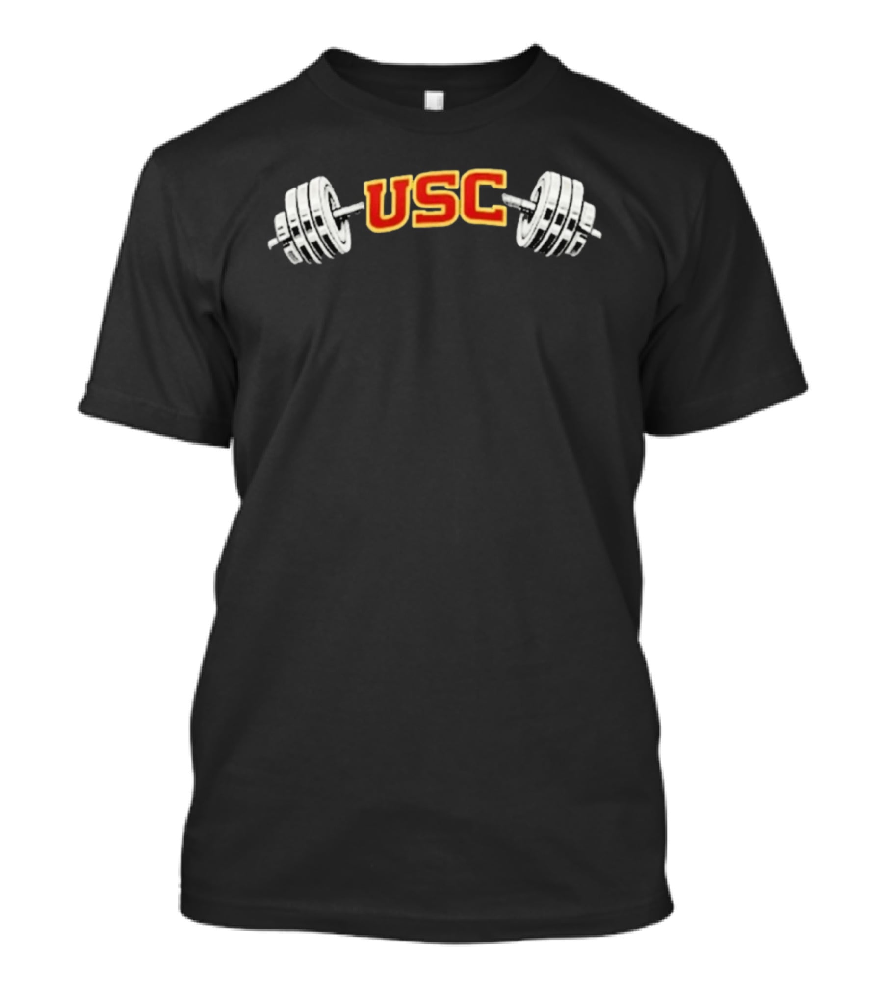 USC Football Gym Dumbbell Fitness 2026 T-Shirt