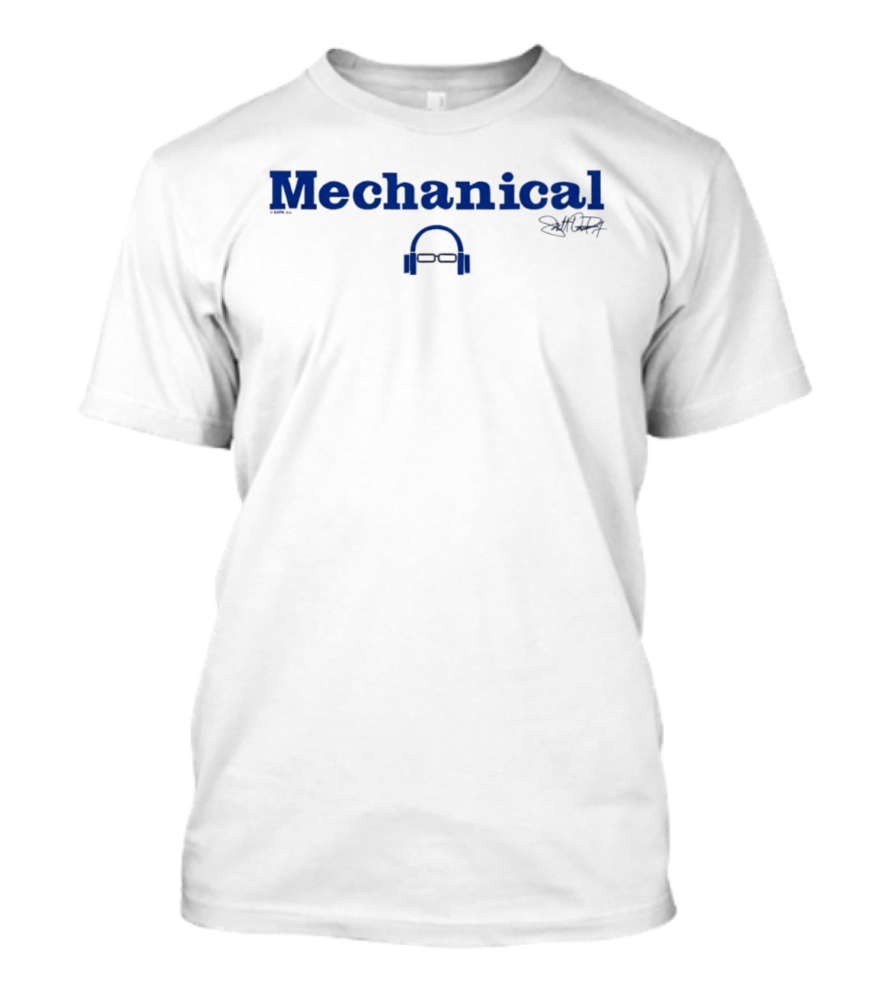 Mechanical Glasses Headphones Scott Van Pelt Signature T-Shirt