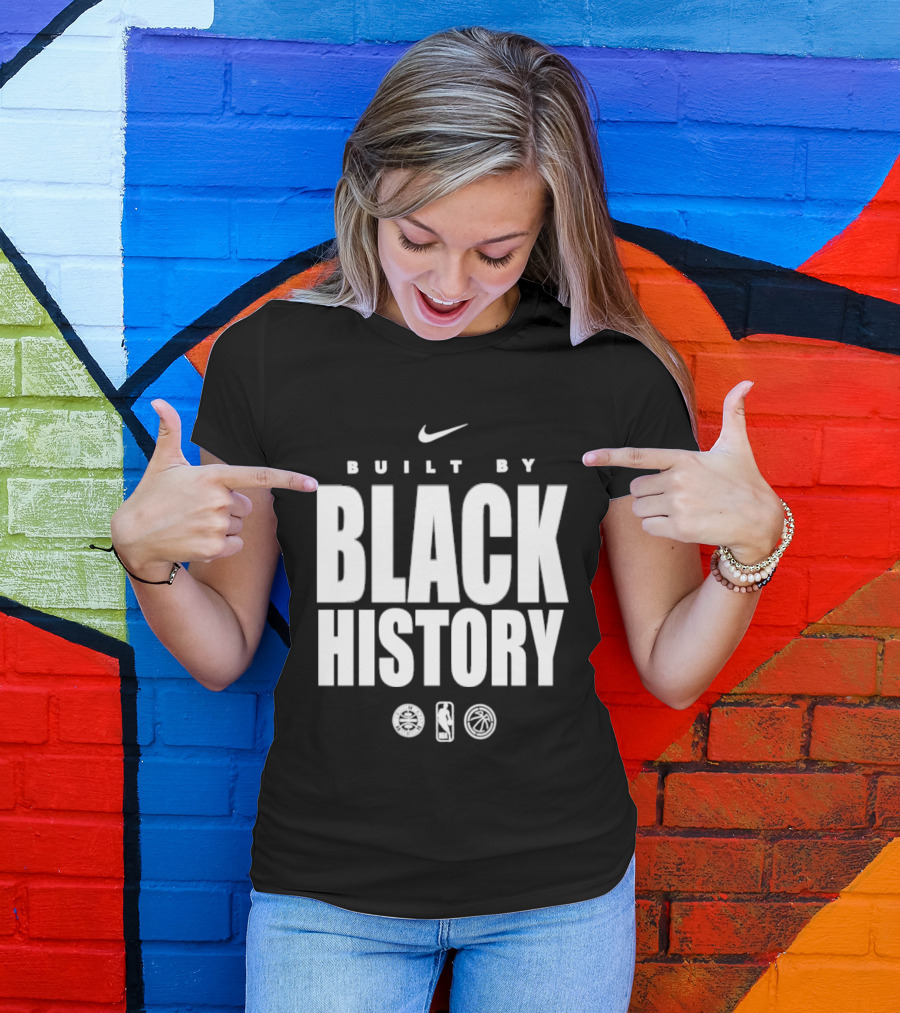 Nike Built By Black History San Antonio Spurs NBA T-Shirt