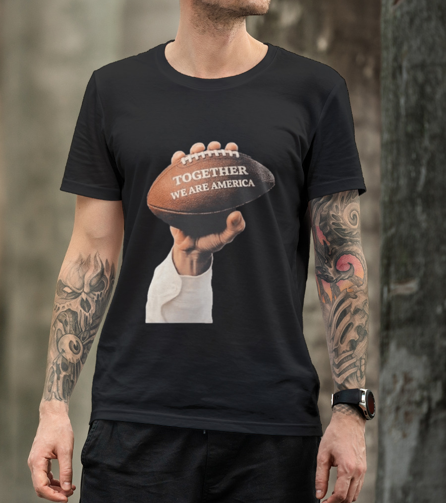 Bad Bunny Together We Are America 2026 Football Collaboration T-Shirt