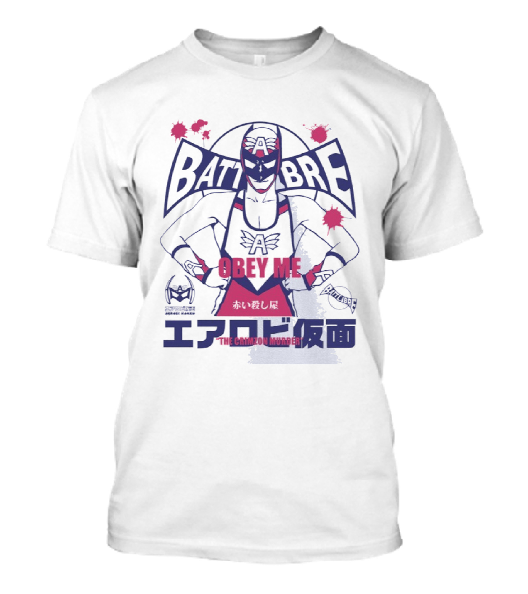 Obey Me The Crimson Murder Battlibre Japanese T-Shirt