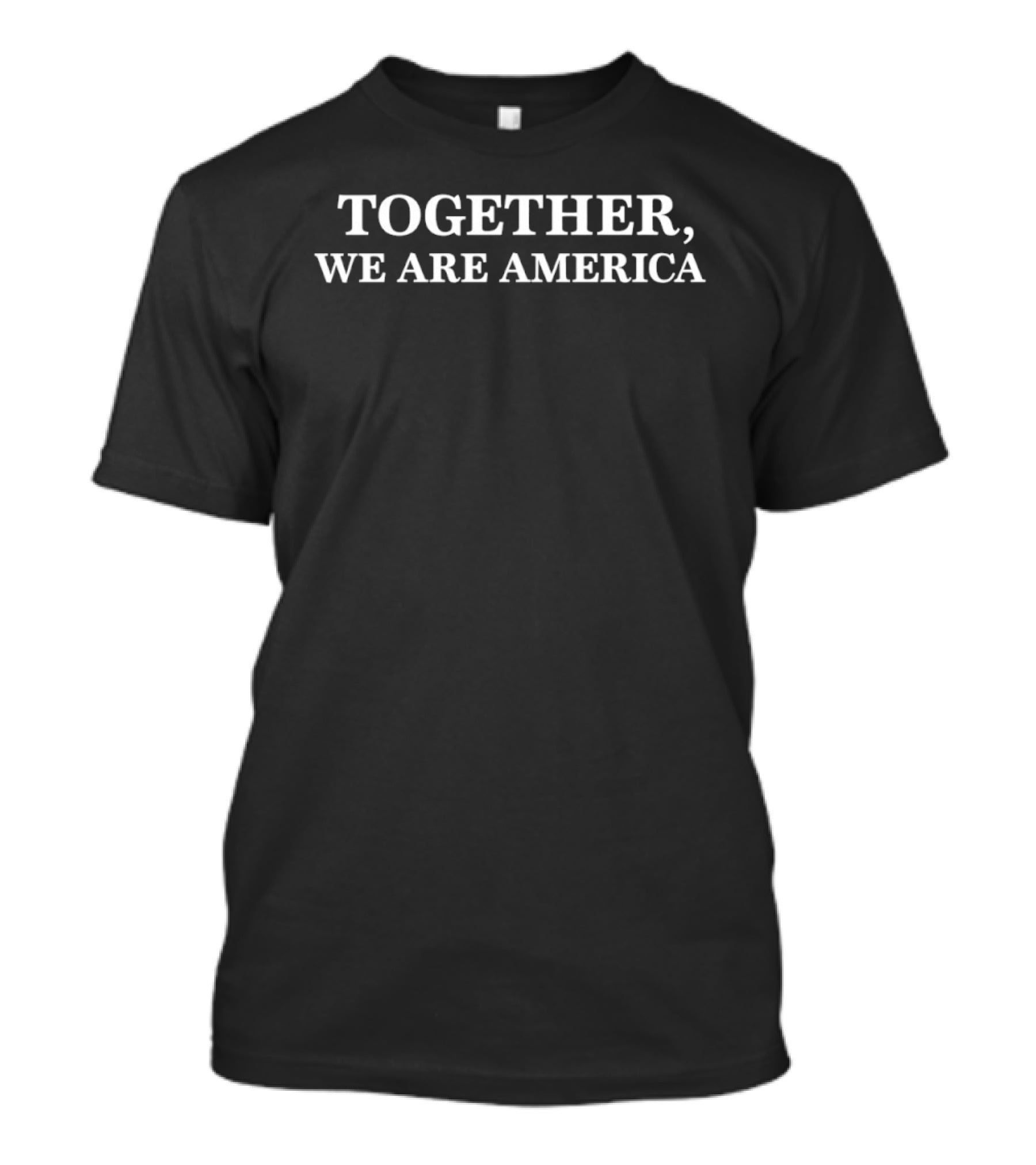 Together We Are America Unity Message T-Shirt