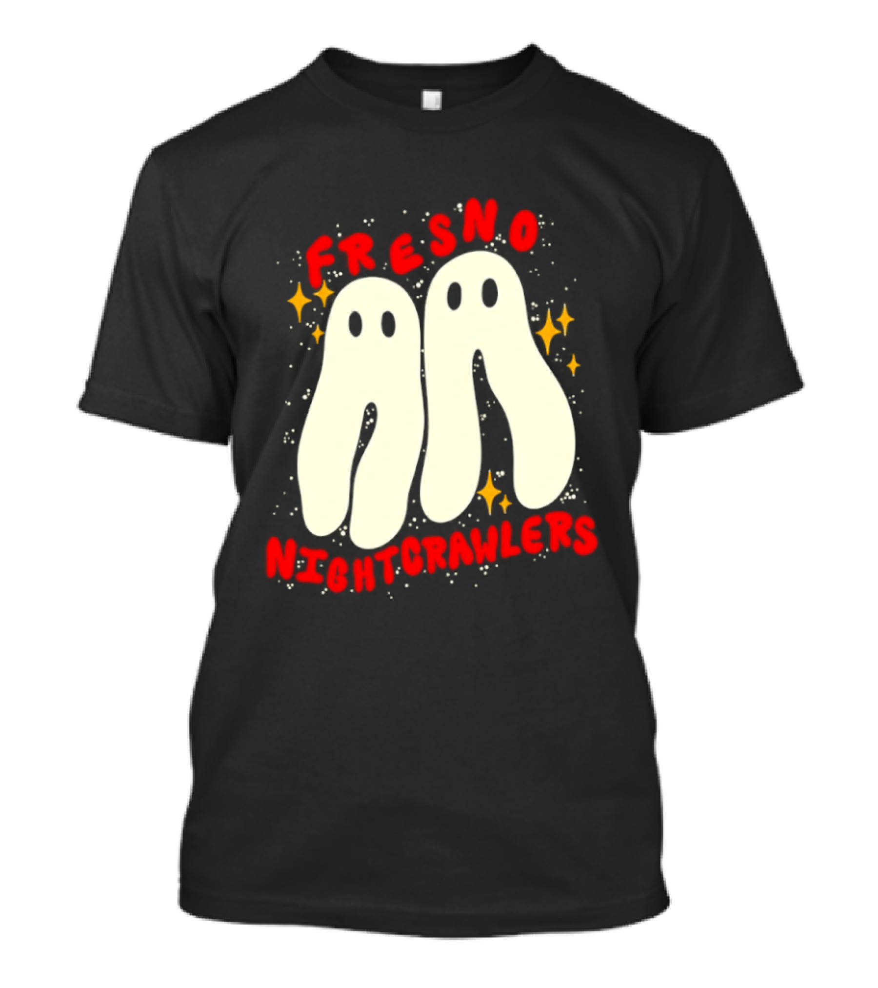 Fresno Nightcrawlers Ghost Legends Bright Starry Spirits T-Shirt