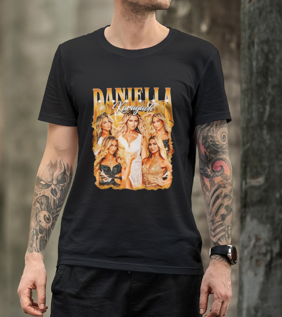 Daniella Karagach Bootleg Glam Look Sparkle T-Shirt