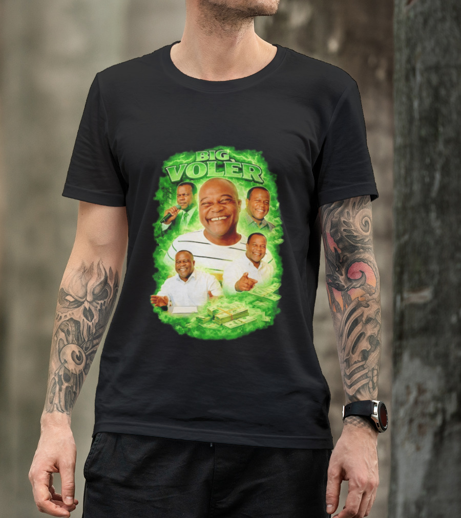 Big Voler Smiling Persona With Money And Singing T-Shirt