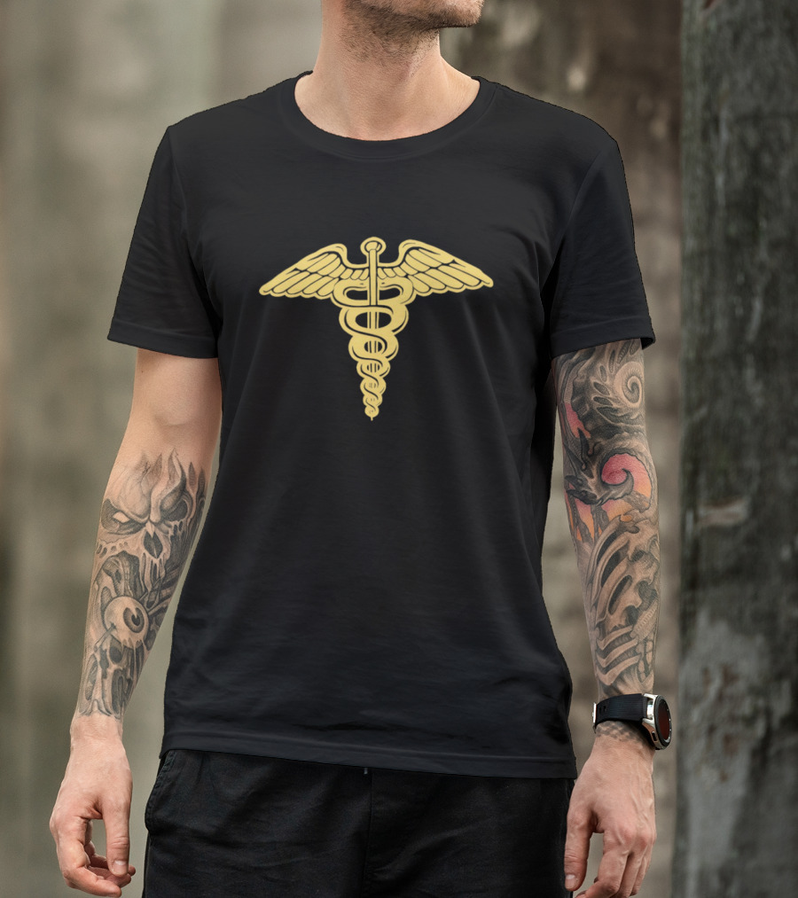 Cameron Frye Caduceus Yellow T-Shirt