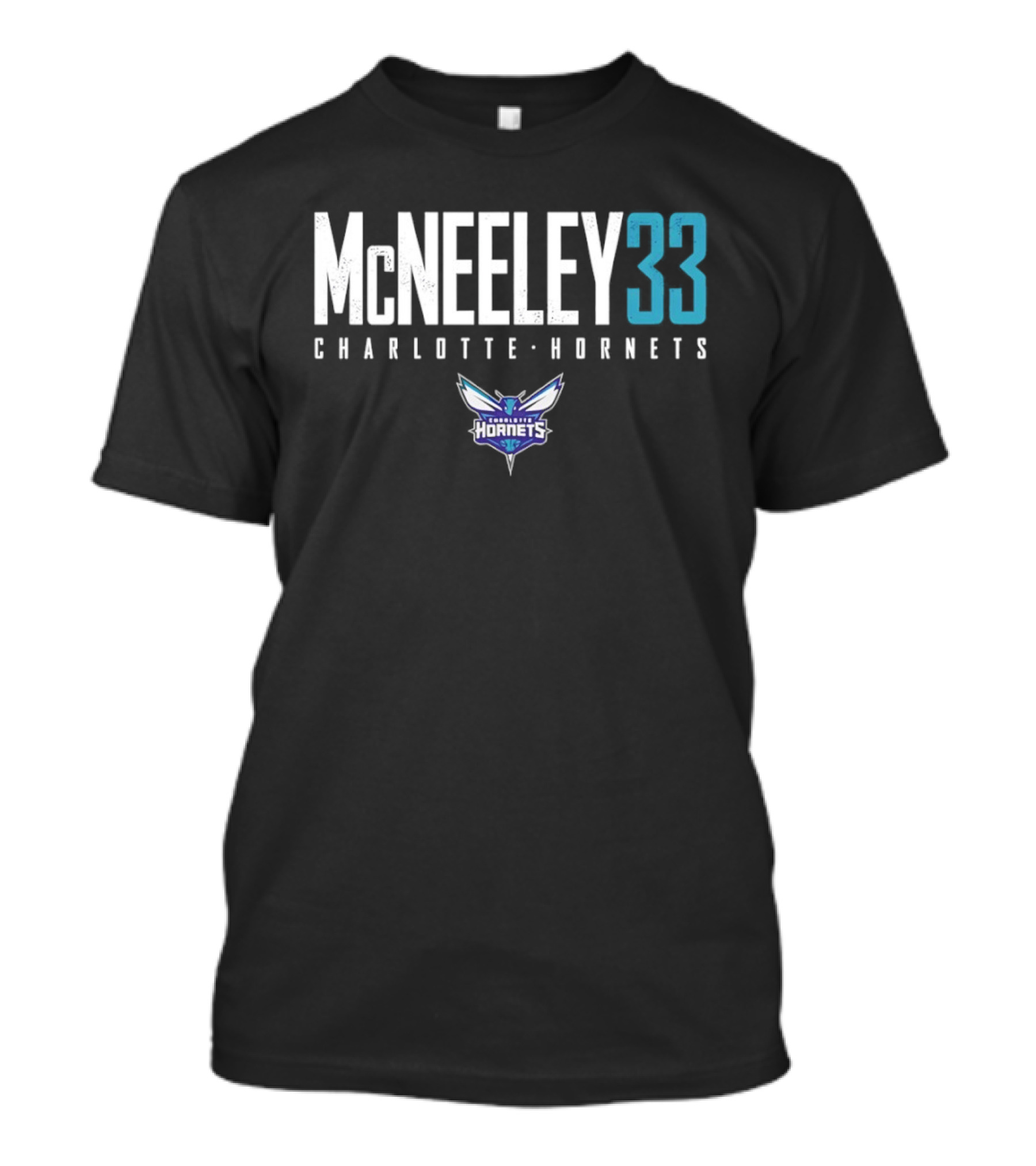 Liam McNeeley 33 Charlotte Hornets Basketball McNeeley 33 T-Shirt