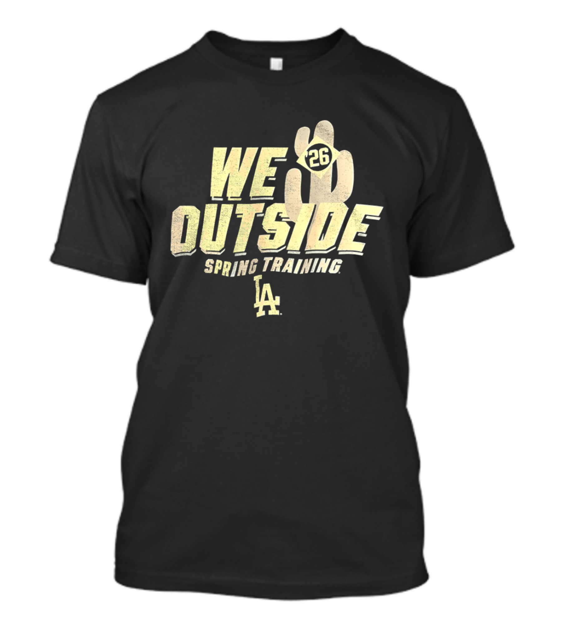 Los Angeles Dodgers We Outside 26 Spring Training LA 2026 T-Shirt