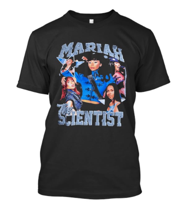 Mariah The Scientist Collage Blue Outfit Fashion T-Shirt