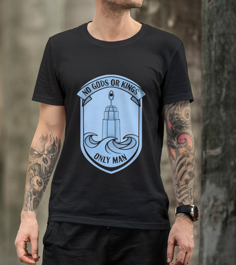 Bioshock No Gods Or Kings Only Man Rapture Lighthouse Crest T-Shirt