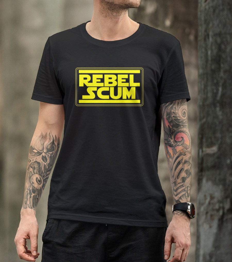 Rebel Scum Star Wars Inspired Yellow T-Shirt