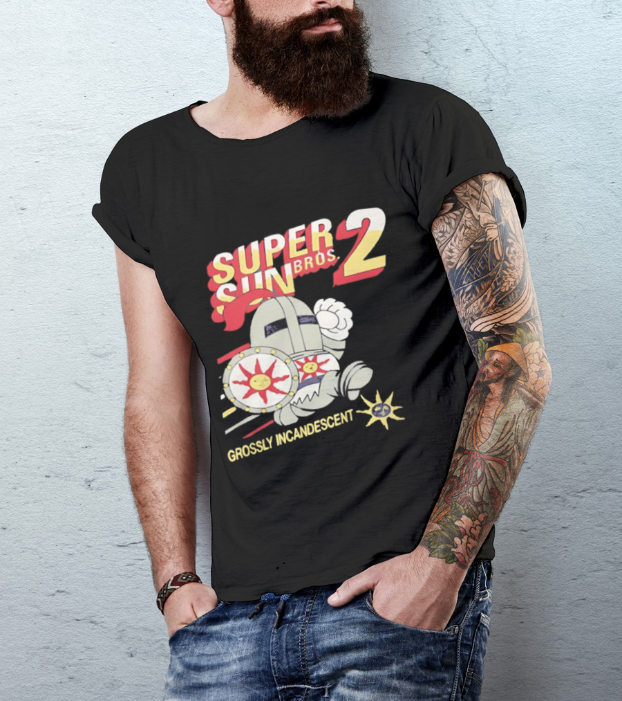 Super Sun Bros 2 Grossly Incandescent Knight Adventure T-Shirt
