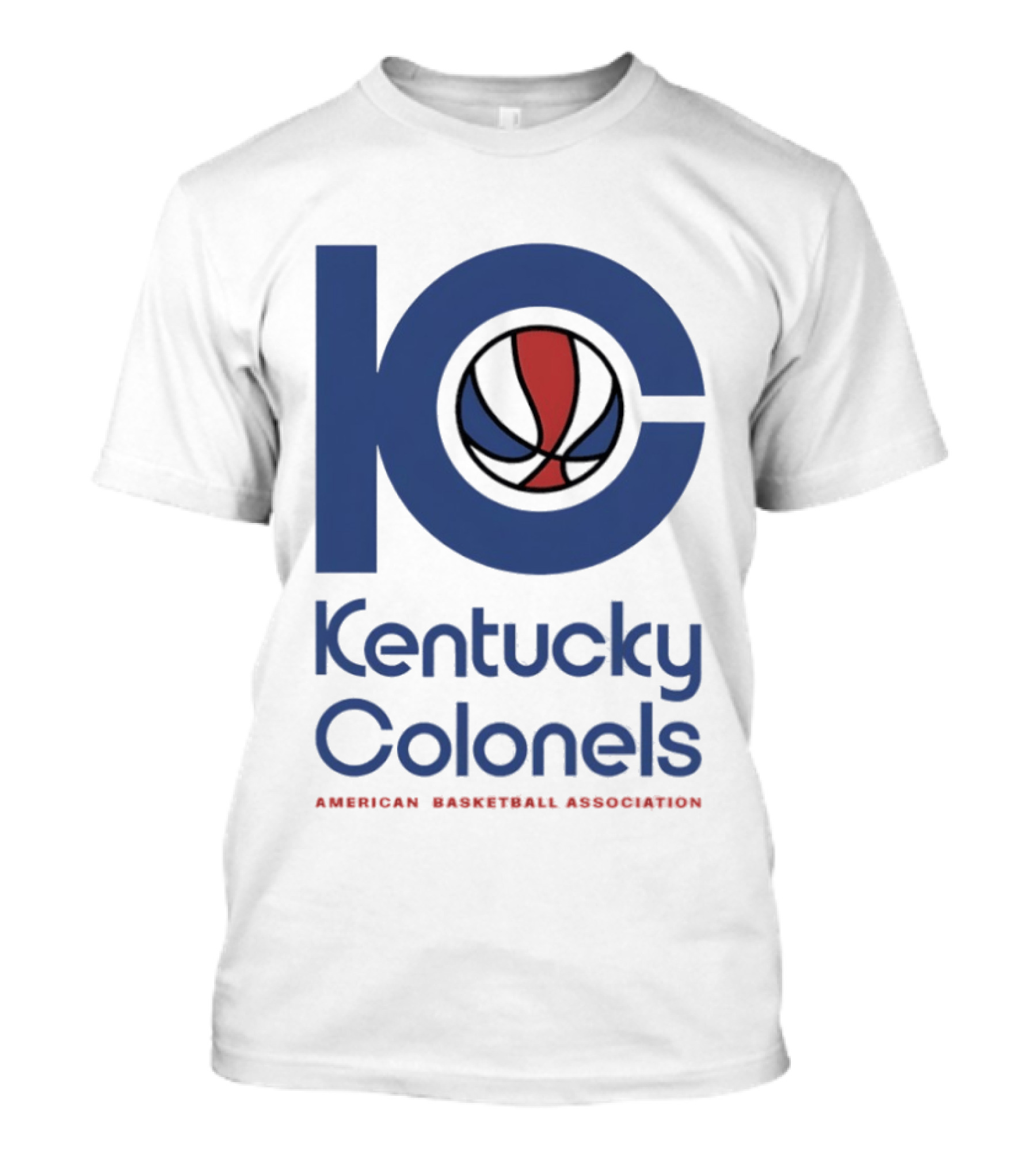 Kentucky Colonels 10 Colonel Army American Basketball Association Fan Collection T-Shirt