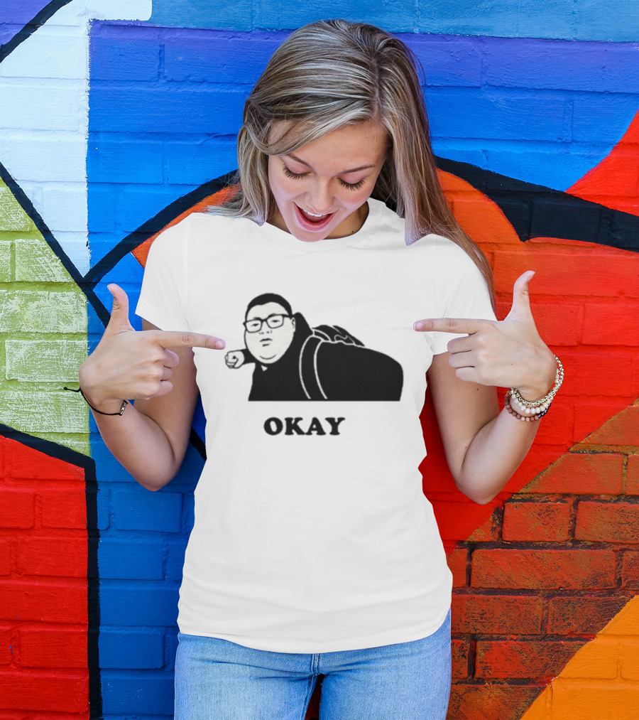 Young Man Okay Anti ICE Protest Okay Punching Gesture T-Shirt