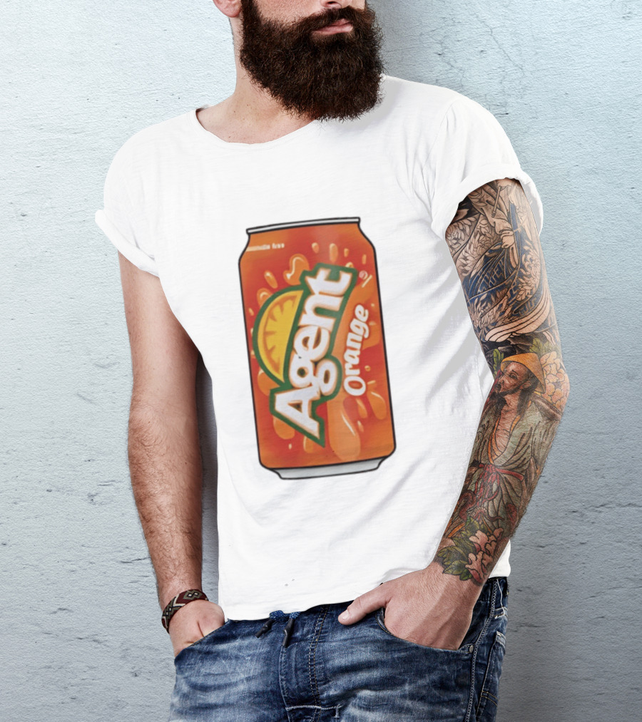 Agent Orange Soda Can T-Shirt