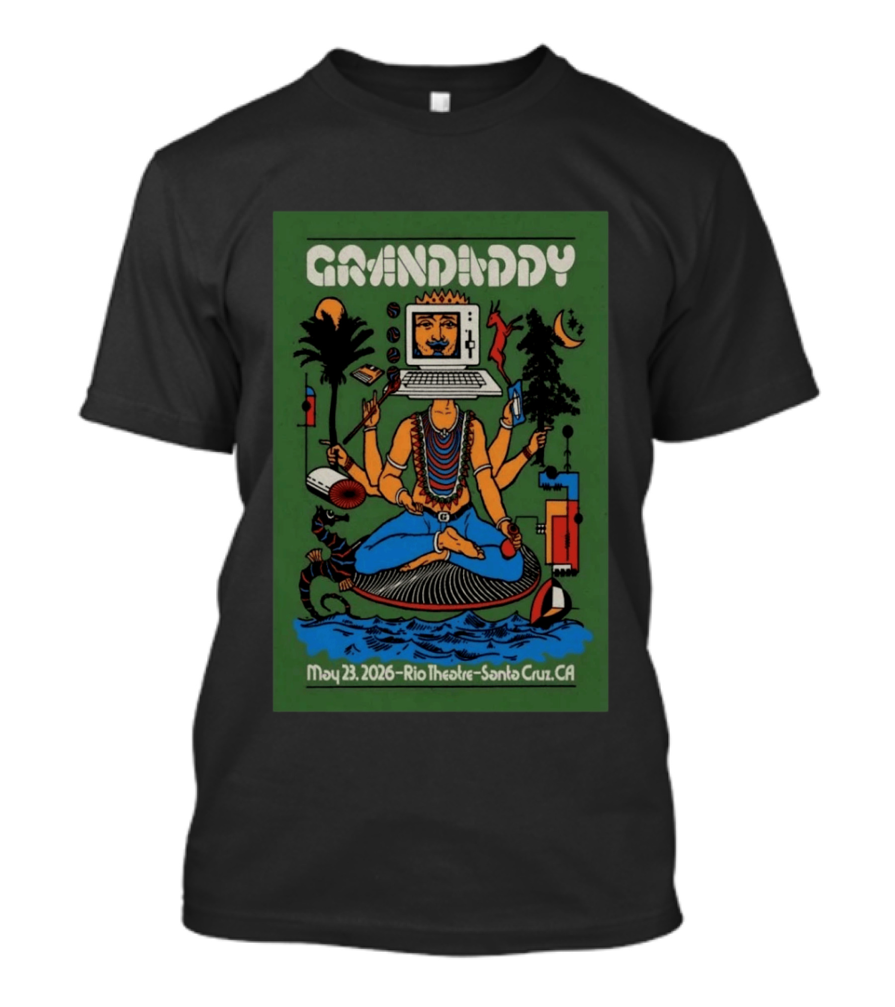 Grandaddy 5 23 2026 Santa Cruz CA T-Shirt