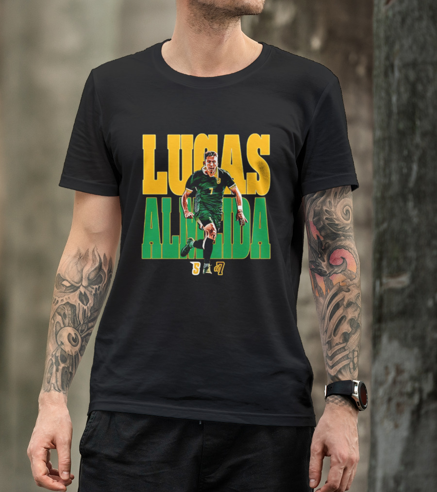Lucas Almeida Siena Soccer 7 NCAA 26 T-Shirt