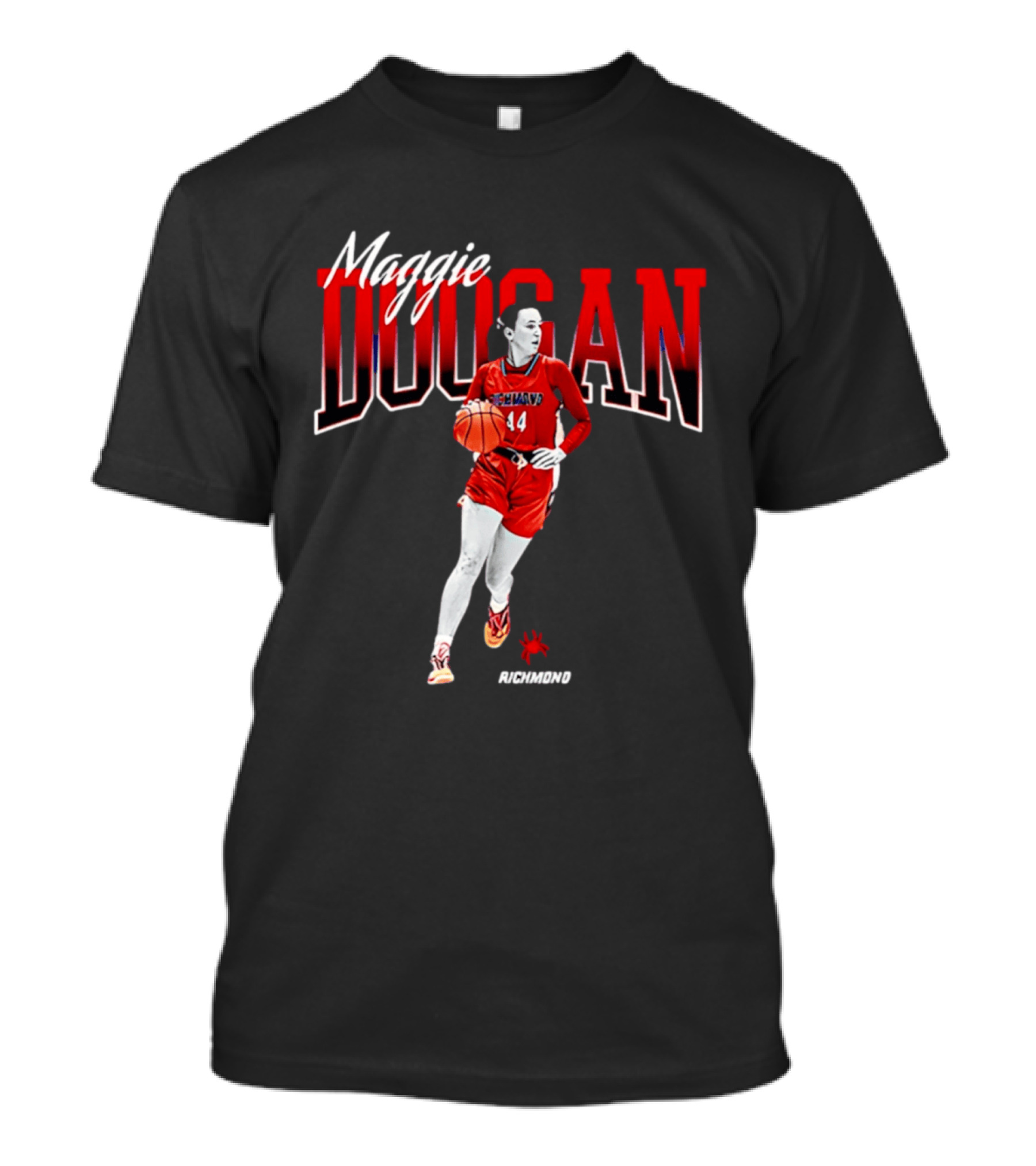 Maggie Doogan Richmond Basketball Number 44 T-Shirt