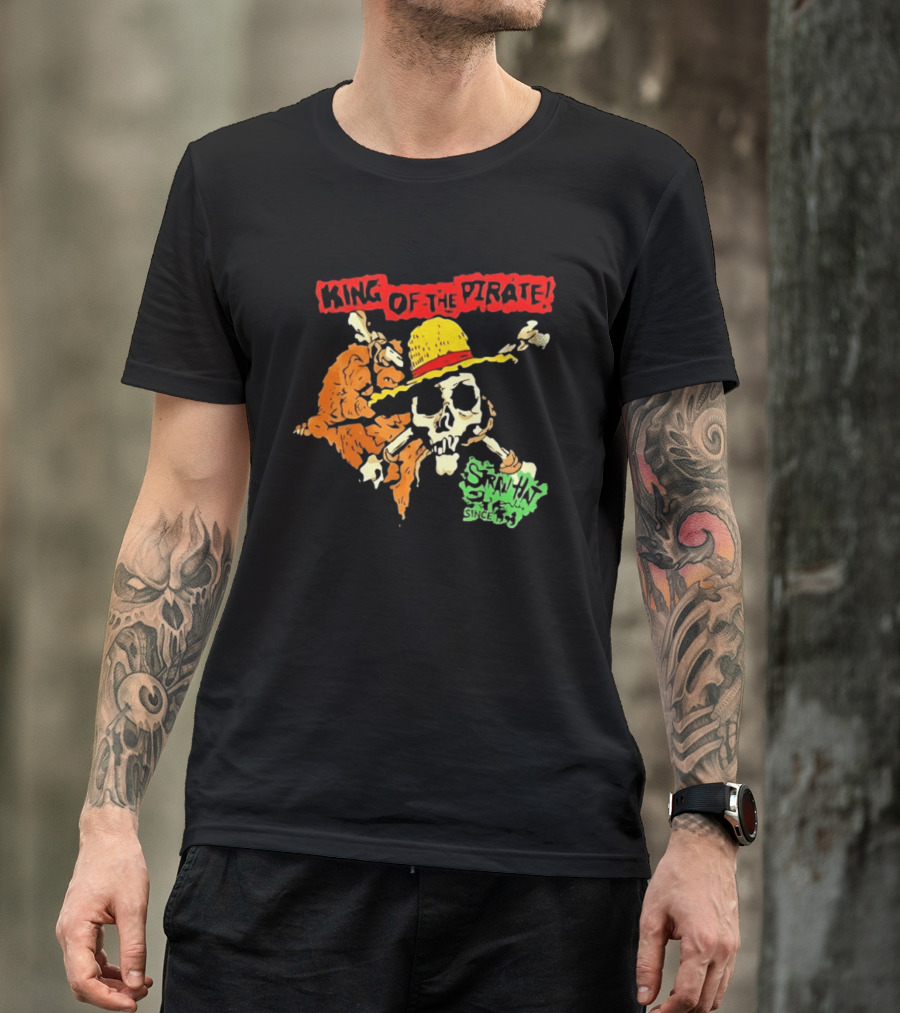 King Of The Pirate Skull And Straw Hat Since 1987 T-Shirt