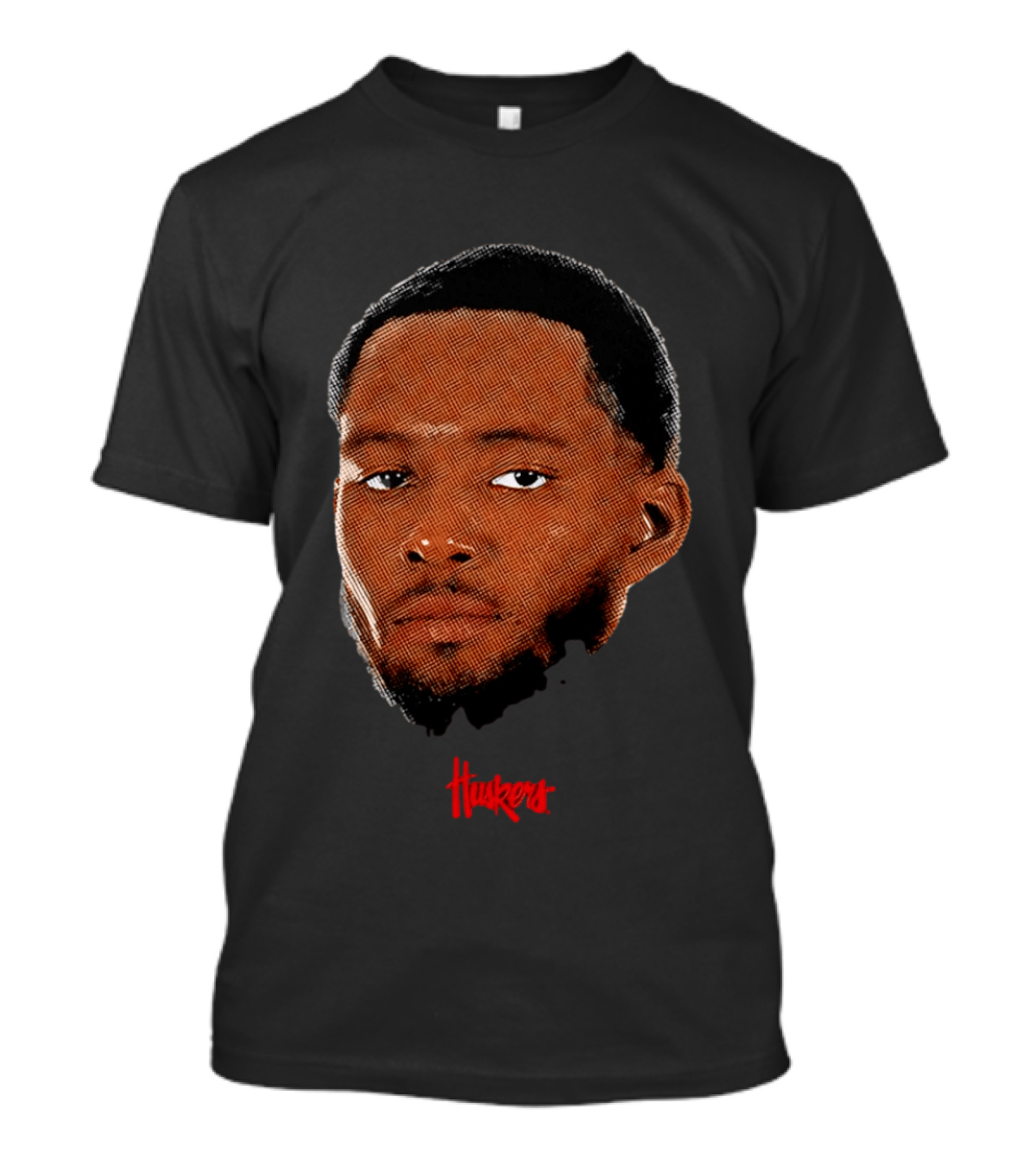 Jared Garcia Huskers Nebraska Cornhuskers Big Head T-Shirt