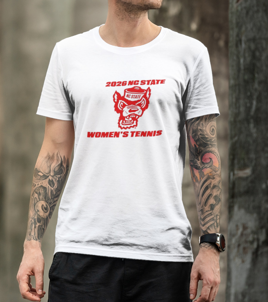 2026 NC State Women's Tennis Wolfpack T-Shirt