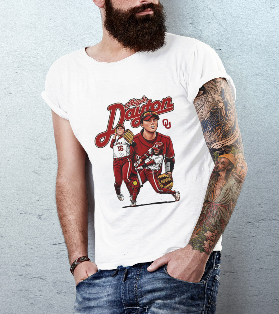 Abigale Dayton Oklahoma Softball NCAA Player OU T-Shirt