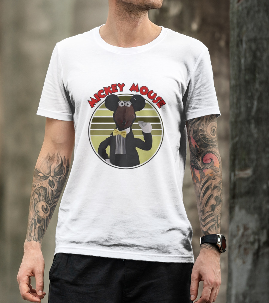 Rizzo The Rat Mickey Mouse Mashup The Muppets Show T-Shirt